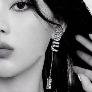 Elegant Silver Drop Earrings
